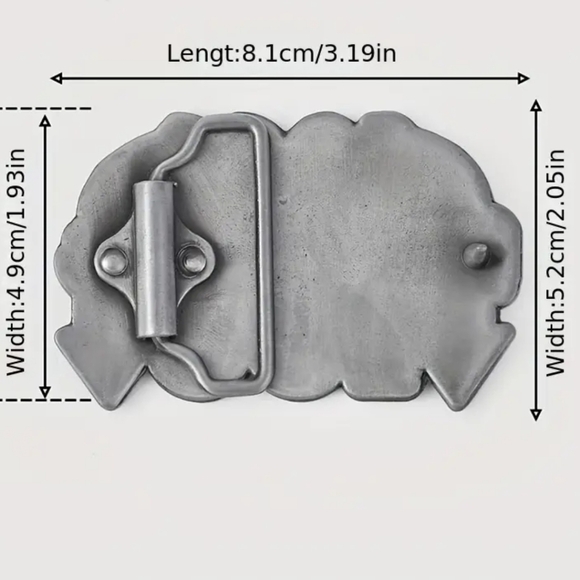 New Men's Free petting zoo funny belt buckle - Picture 2 of 4